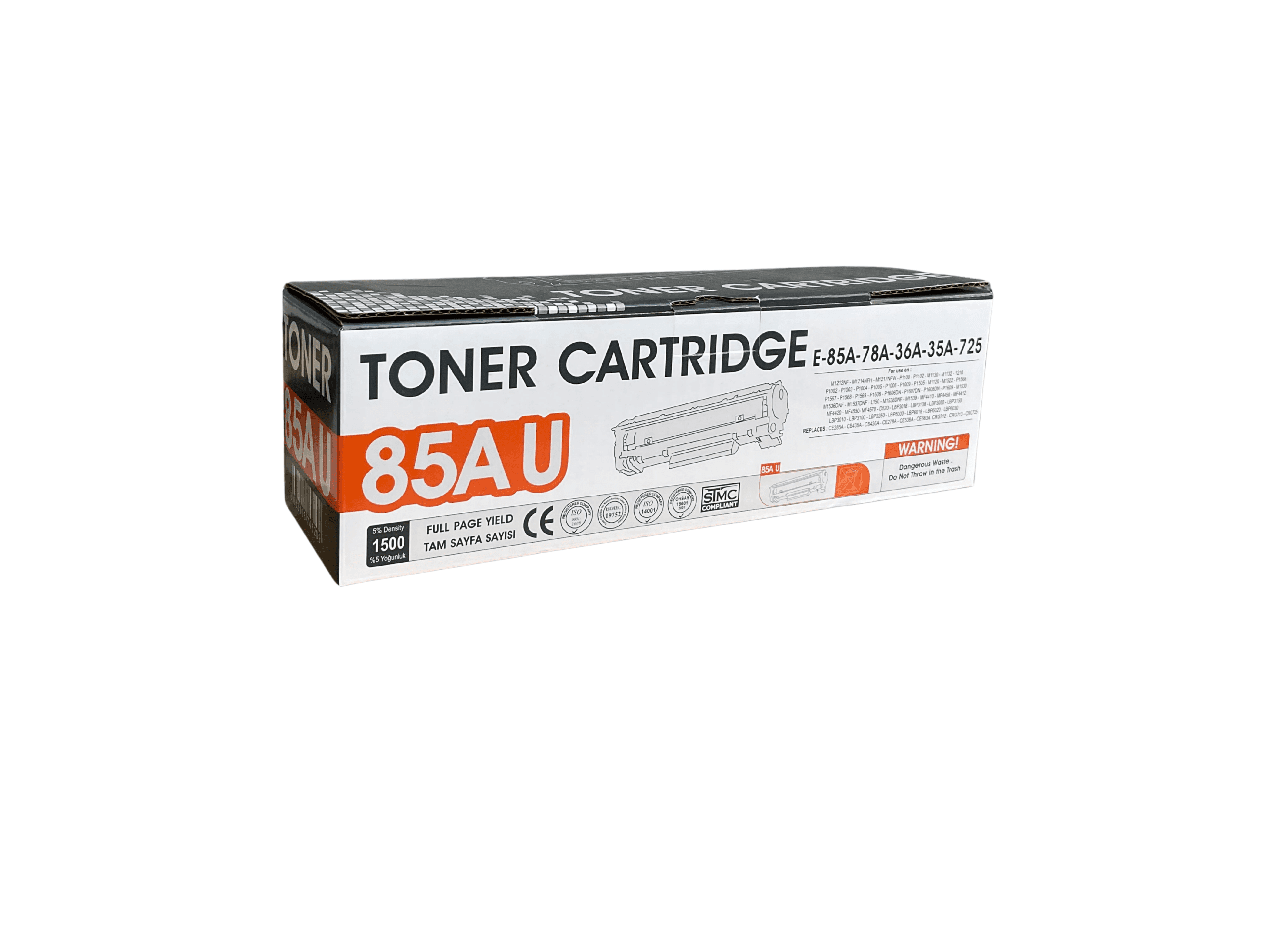 EToner Hp E-85AU - 78A-85A-35A-36A Üniversal Laser Toner 1,6K