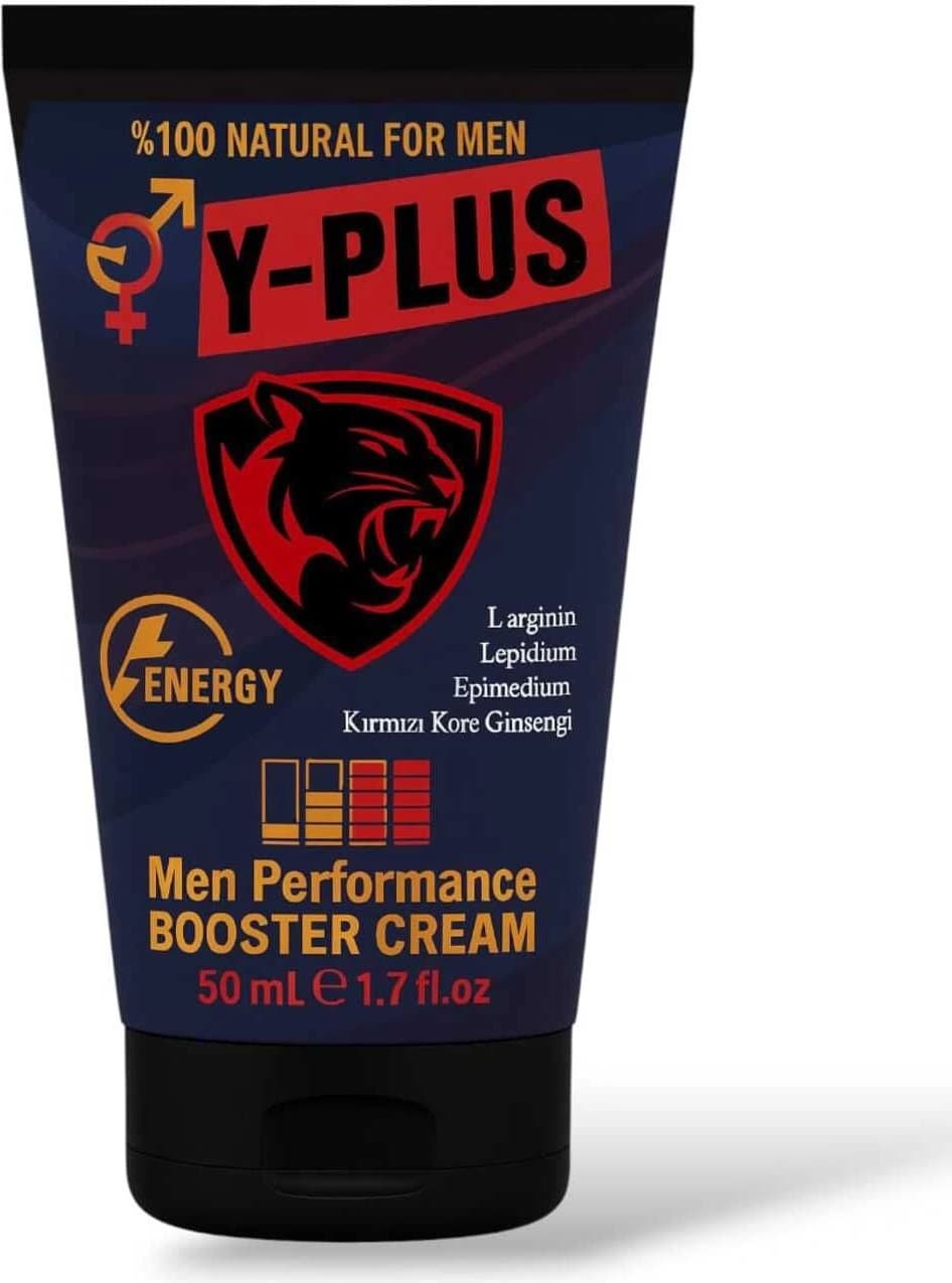 Y-Plus Kırmızı Kore Ginsengli Natural Men Booster Cream 50 ml