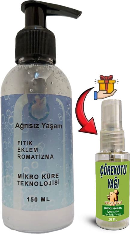Ağrısızyaşam Jeli: 1 Tane Mikro Küre Teknolojisi 150 ml Jel + Çörek Otu Yağı