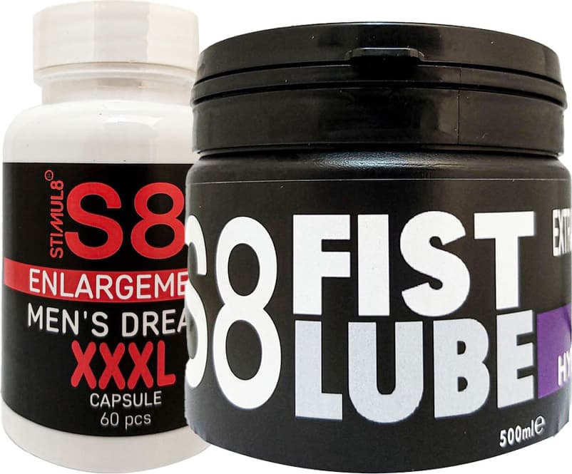 Stimul8 Erkeklere Özel 30lu Kapsül + Lubrikant Jel 500 ml
