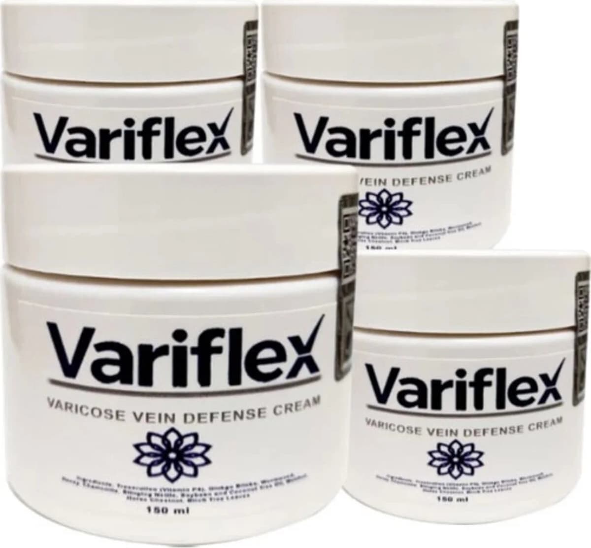 Süper Variflex LSTKS052 4tane 150 ml  Cream Büyük Boy Bacak Kremi
