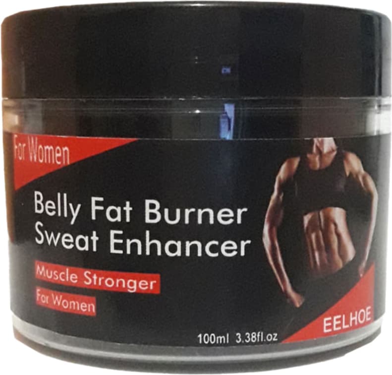 Eelhoe Belly Fatburner Sweat Enhancer Kadınlara Özel Gereksiz İstenmeyen Yağlara Kas Şekillendirme Kremi 100 ml