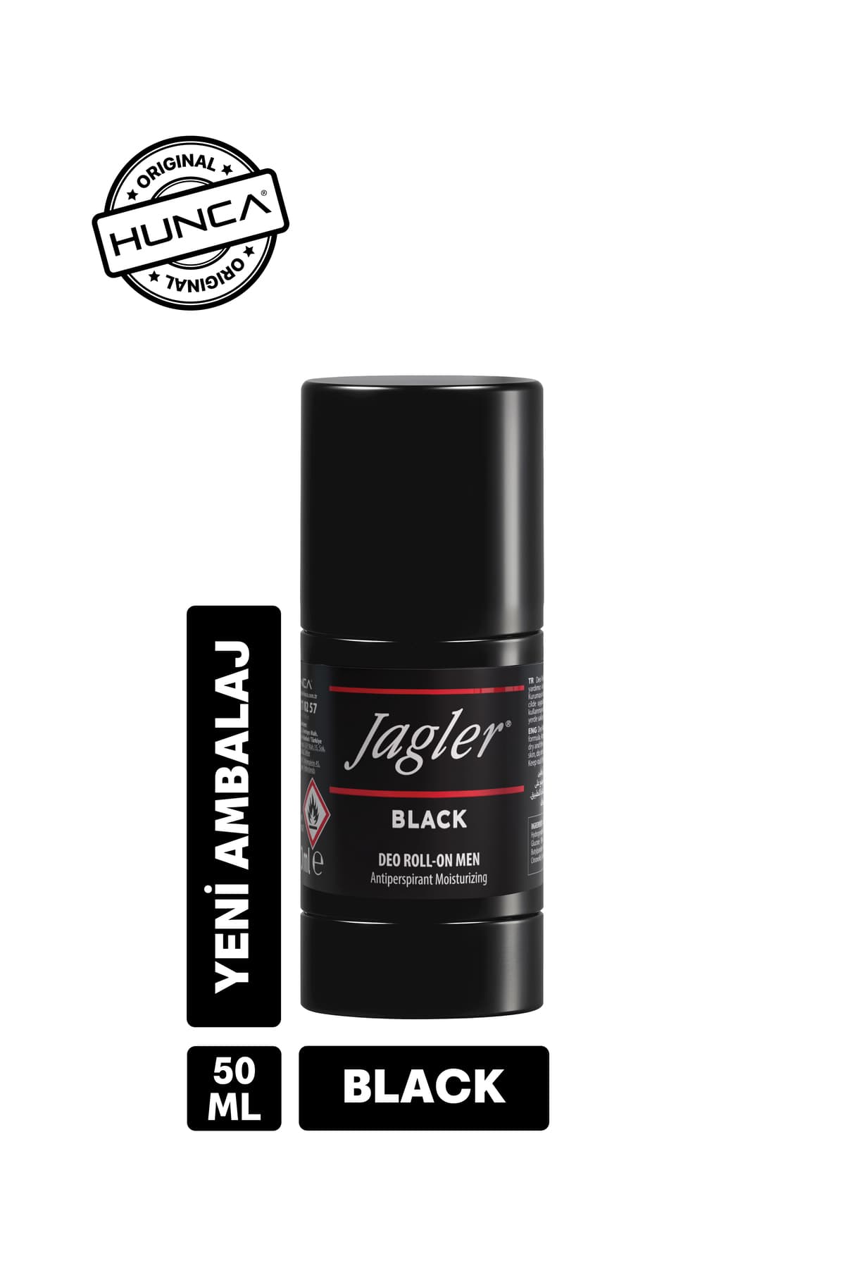 Deodorant Rool On & Siyah Erkek 50ML