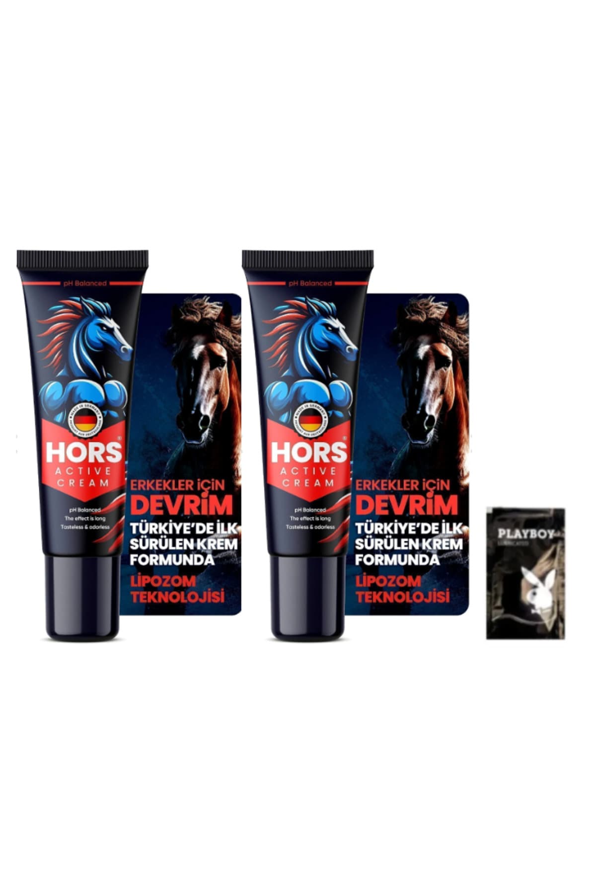 Hors Active Cream Gecikme Ve Sertleşme P.enis Kremi 50ml 2 Adet 1 Adet Jel