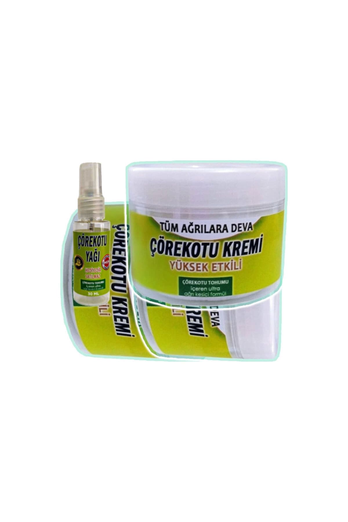 Çörek Otu Rahatlatıcı Krem 3x100 ml+30 ml Çörek Otu Yağı ile