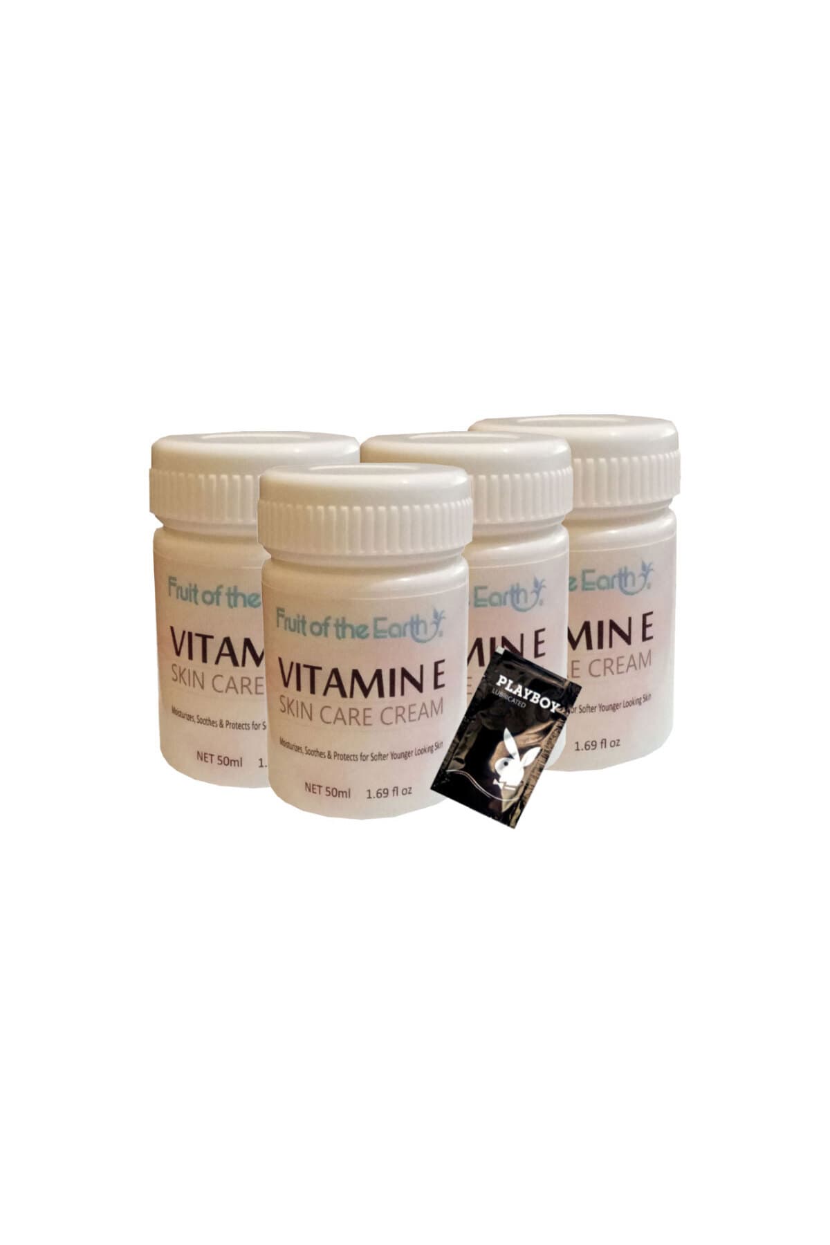 Fruit Of The Earth Cream Yaşlanma Karşıtı Bakım Kremi 4x50 ml+1 Adet Jel ile