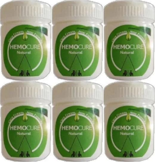 Hemocure Natural Krem 6 Adet 50 ml