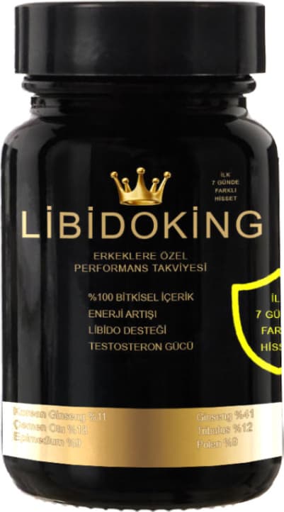 Libidoking - Pe.nisinizi Büyütmeye Sertleşmenize Gecikmenize 30LU Formül