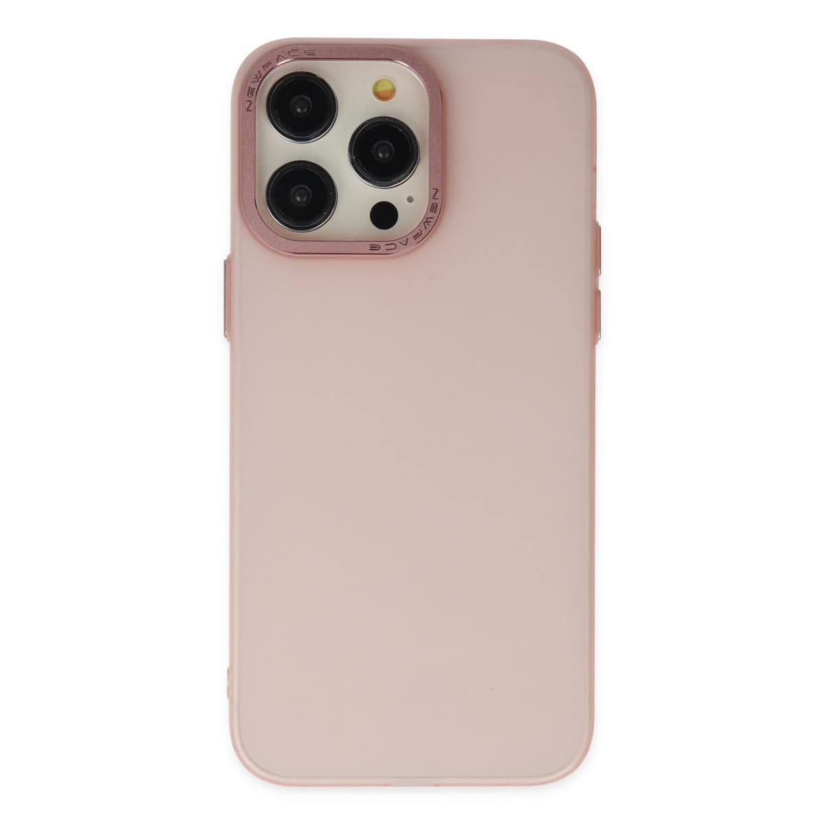 iPhone 13 Pro Max Kılıf Modos Metal Kapak - Pembe