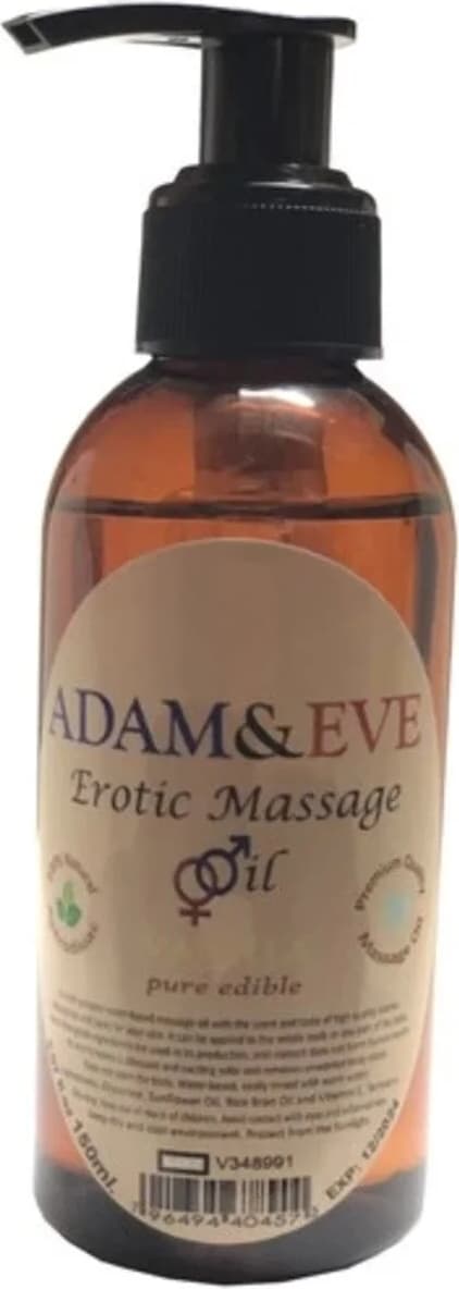 Süper Adam & Eve Aromaterapi Vanılla Massage Oil 1 Adet Vanilya Aromalı Vücut Masaj Yağı