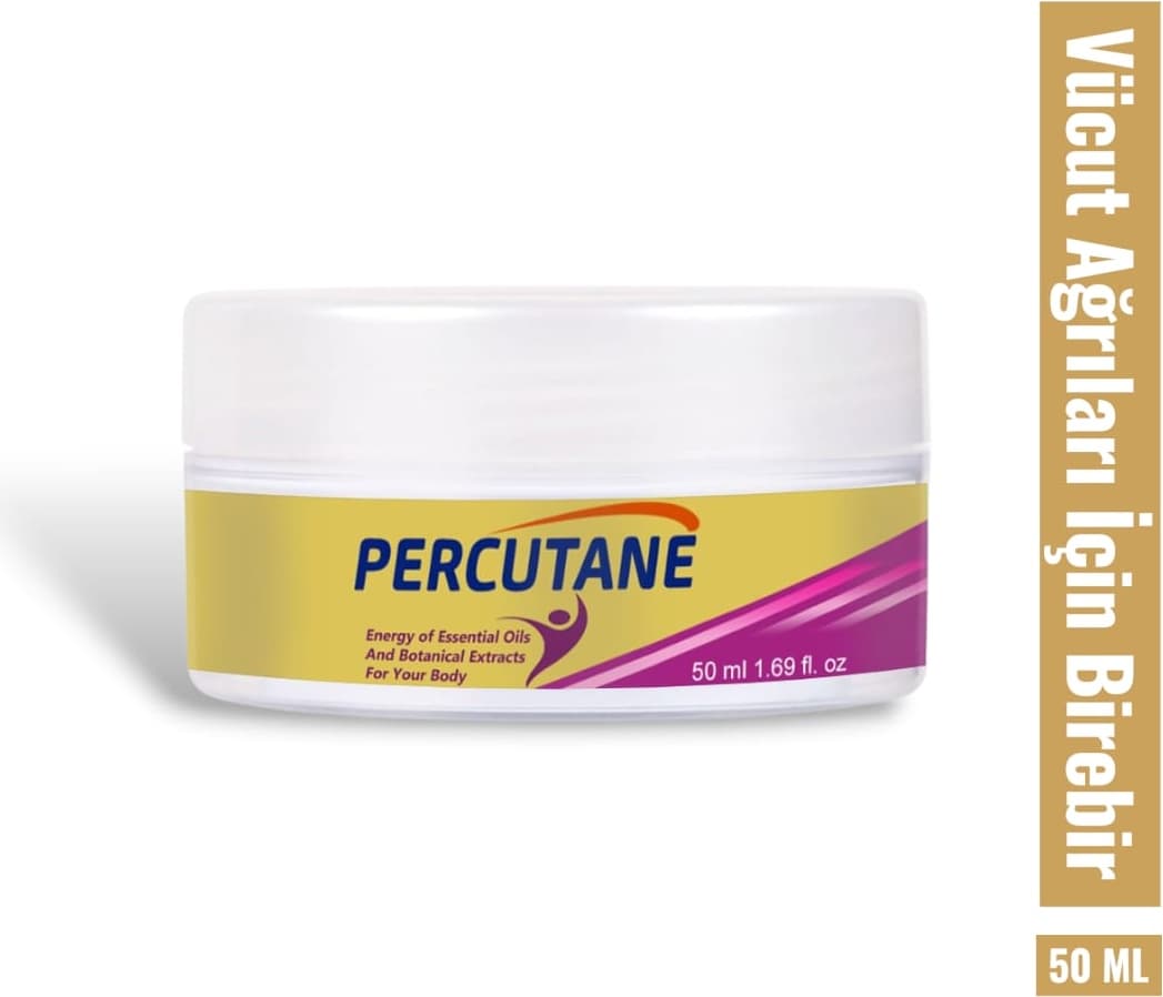 Percutane Vücut Ağrı Yönetimi Için Hızlı ve Etkili Masaj Bakım Kremi 50 ml