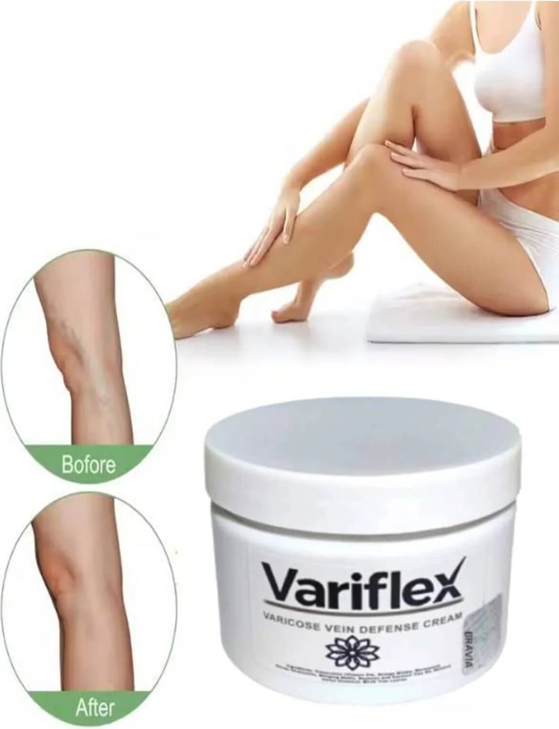Süper Variflex Bacak Için Masaj Bakım Kremi 150 ml