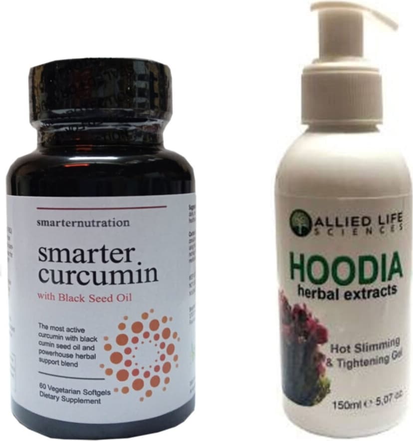 Hintohu Hoodia Slimming & Firming Gel 150ML+SMARTERCURCUMIN 6