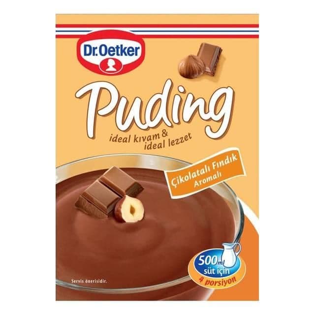 Puding 102gr Fındıklı Klasik