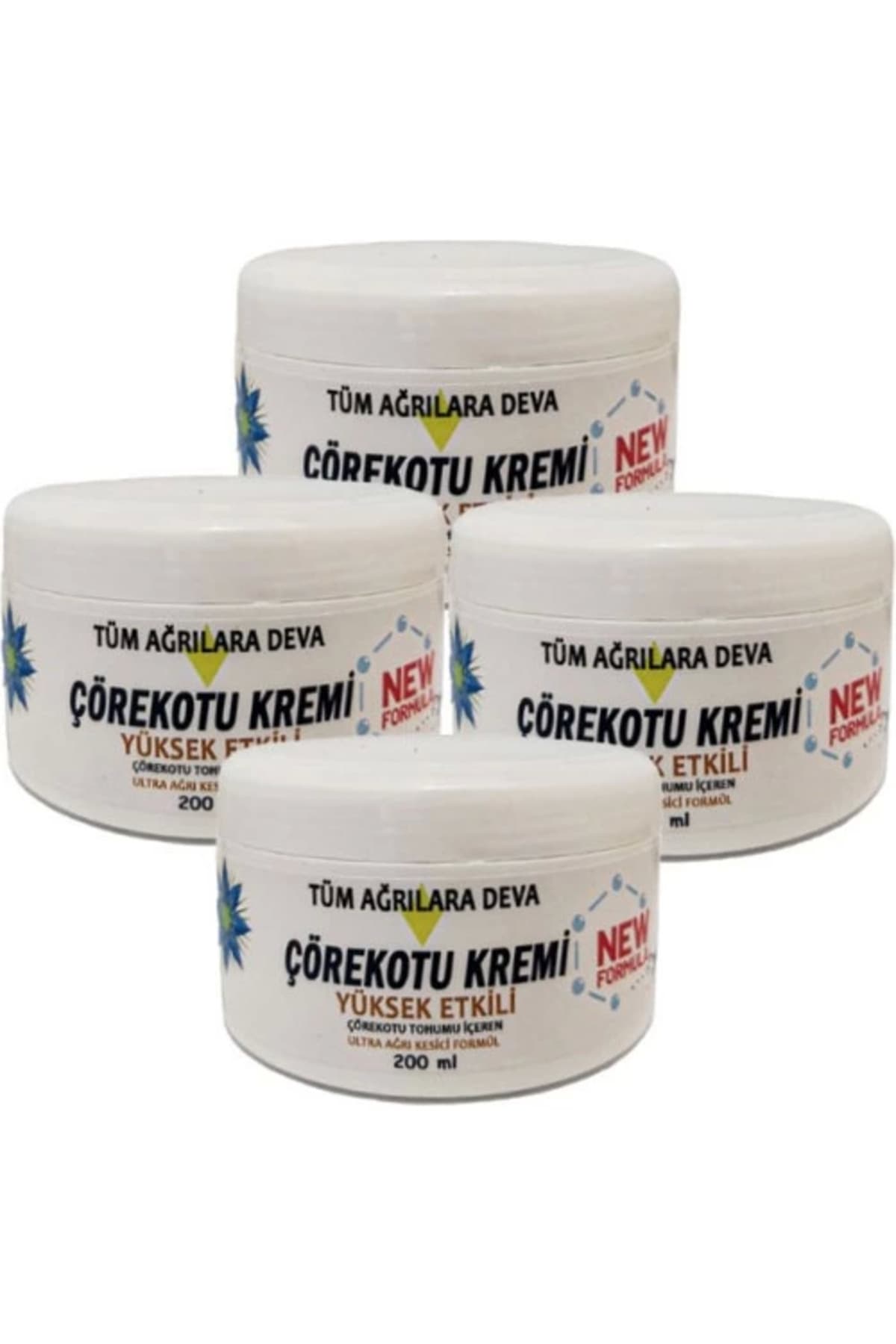 Çörek Otu Kremi White Box 4 Tane x 200 ml HZNZF145