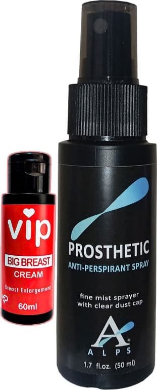Alps Terleme Terkokusu Anti.perspirant Sprey ve Vip Kadın Göğüsbüyütücü KREM60 ml