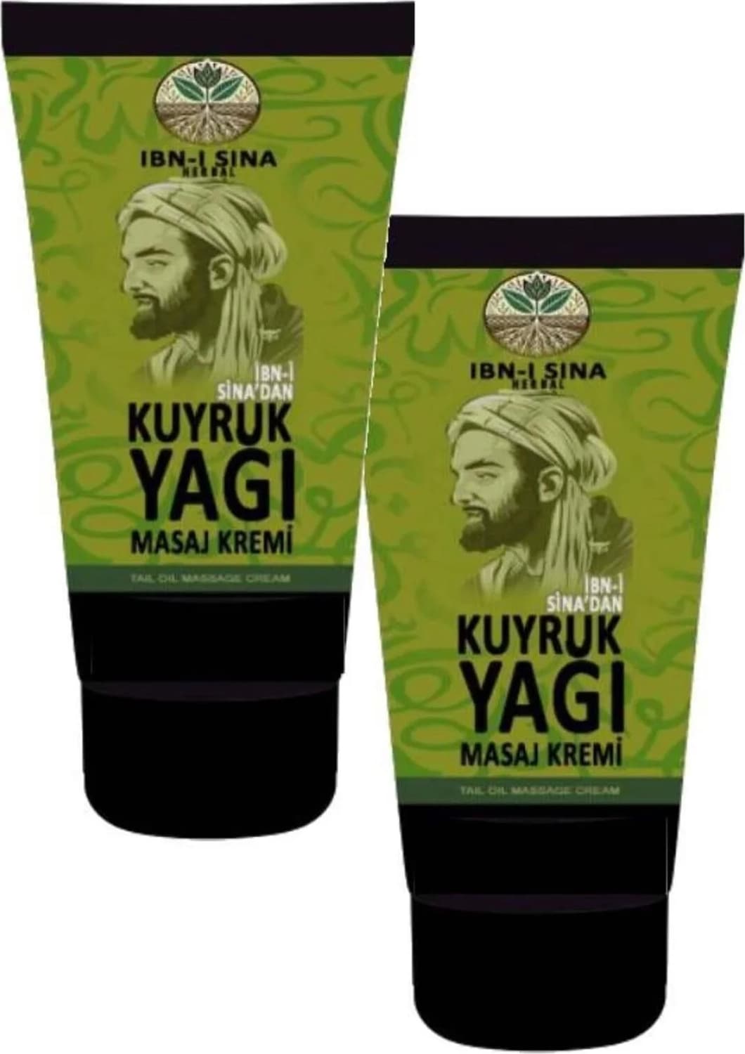 Ibni Sina Kuyruk Yağı Muzicesi Tüm Vücut Masaj Bakım Kremi 50 ml 2 Adet