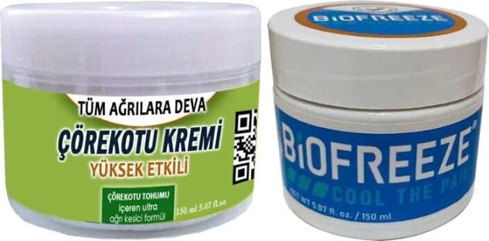 Süper Çörek Otu Kremi 150 Ml+Biofreeze Cool The Cream 150 ml