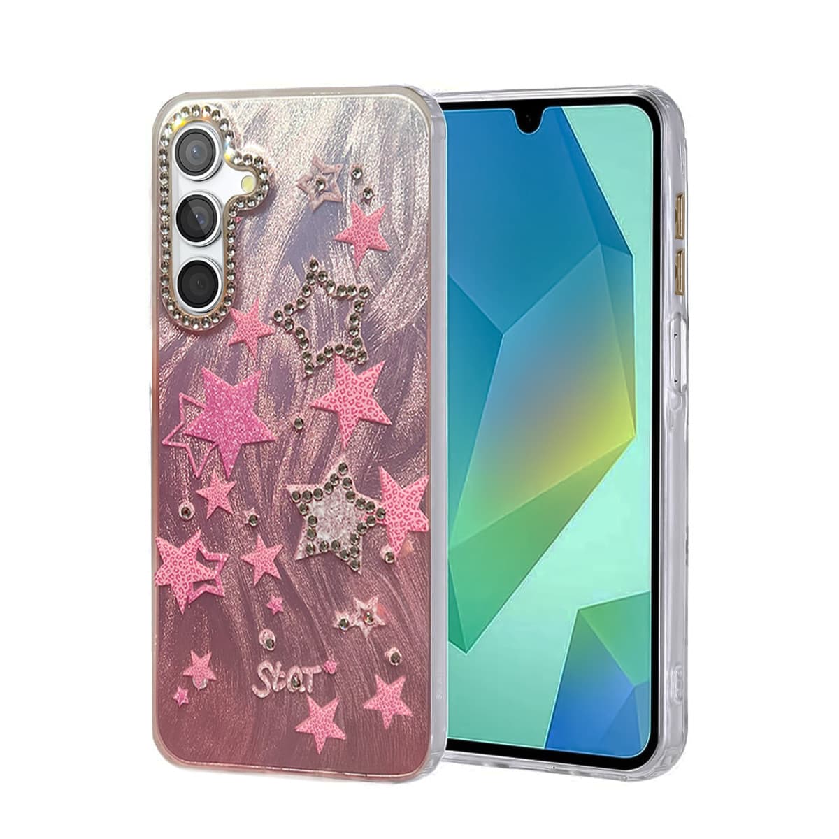 Galaxy S25 Kılıf Blade Aynalı Desenli Kapak - Desen 7