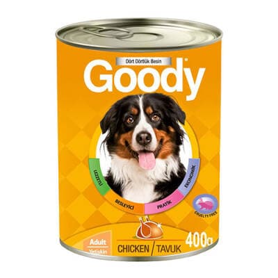Tavuklu Yetişkin Köpek Konservesi 24 Adet 400 Gr