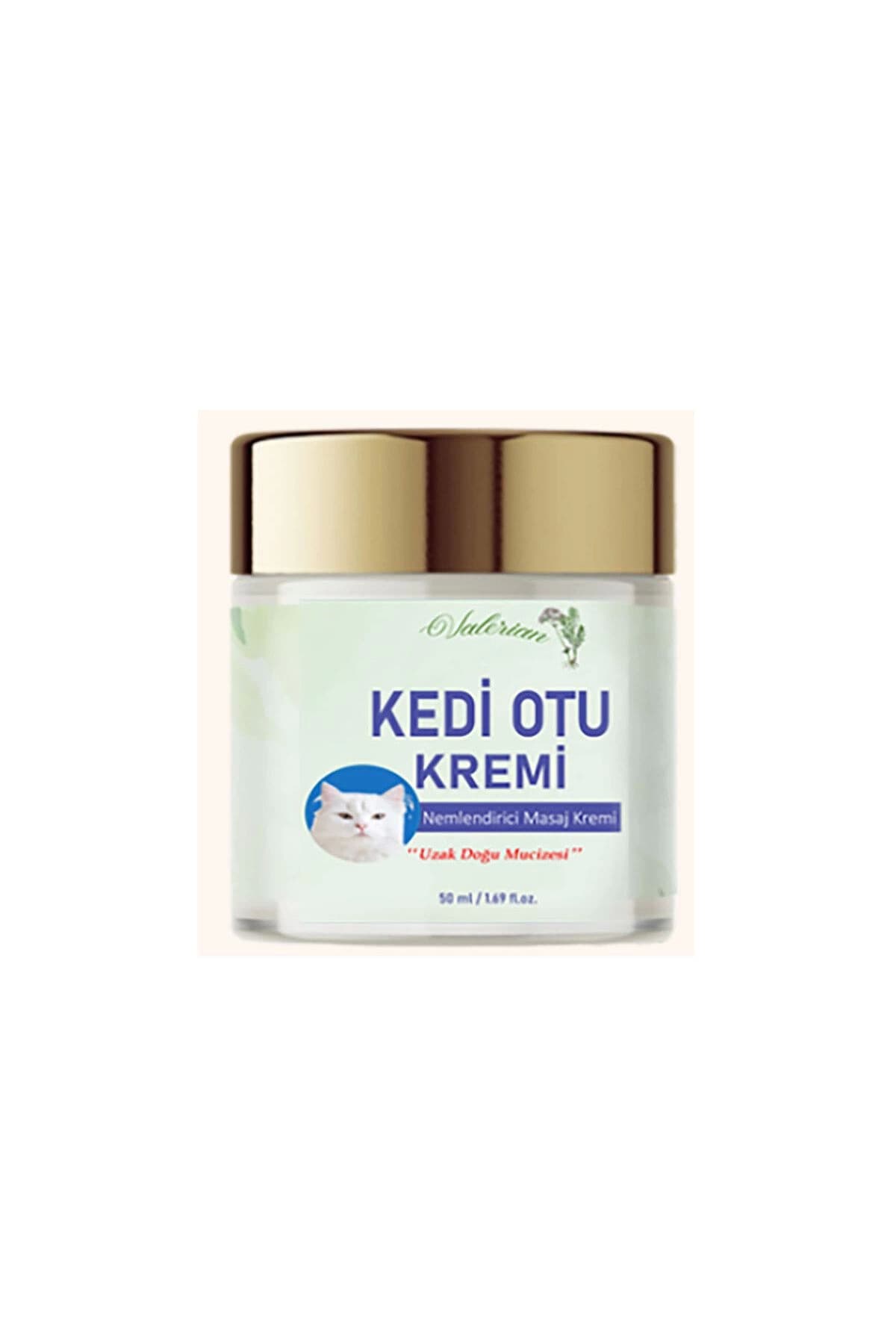 Kedi Otu Kremi 50 ml Kafur Ağacı Yağı İçerikli Rahatlatıcı Krem