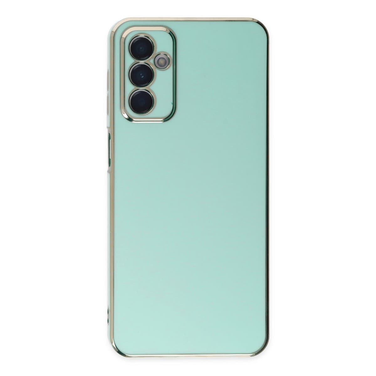 Galaxy A04S Kılıf Volet Silikon - Açık Yeşil