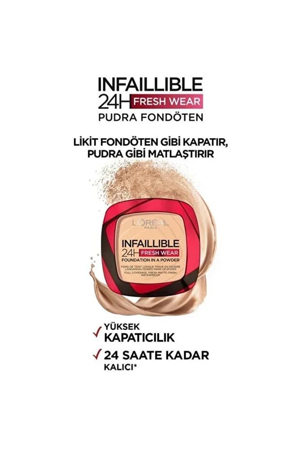 Pudra & Infaillible 24H Fresh Wear No: 220
