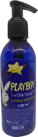 Playboy Pure Edible Aromalı Vanilyalı 120ML Masaj Yağı Masaj Yağı _ Pure Edible Massage Oil Vanilla Flavored Massage Oil 120ML