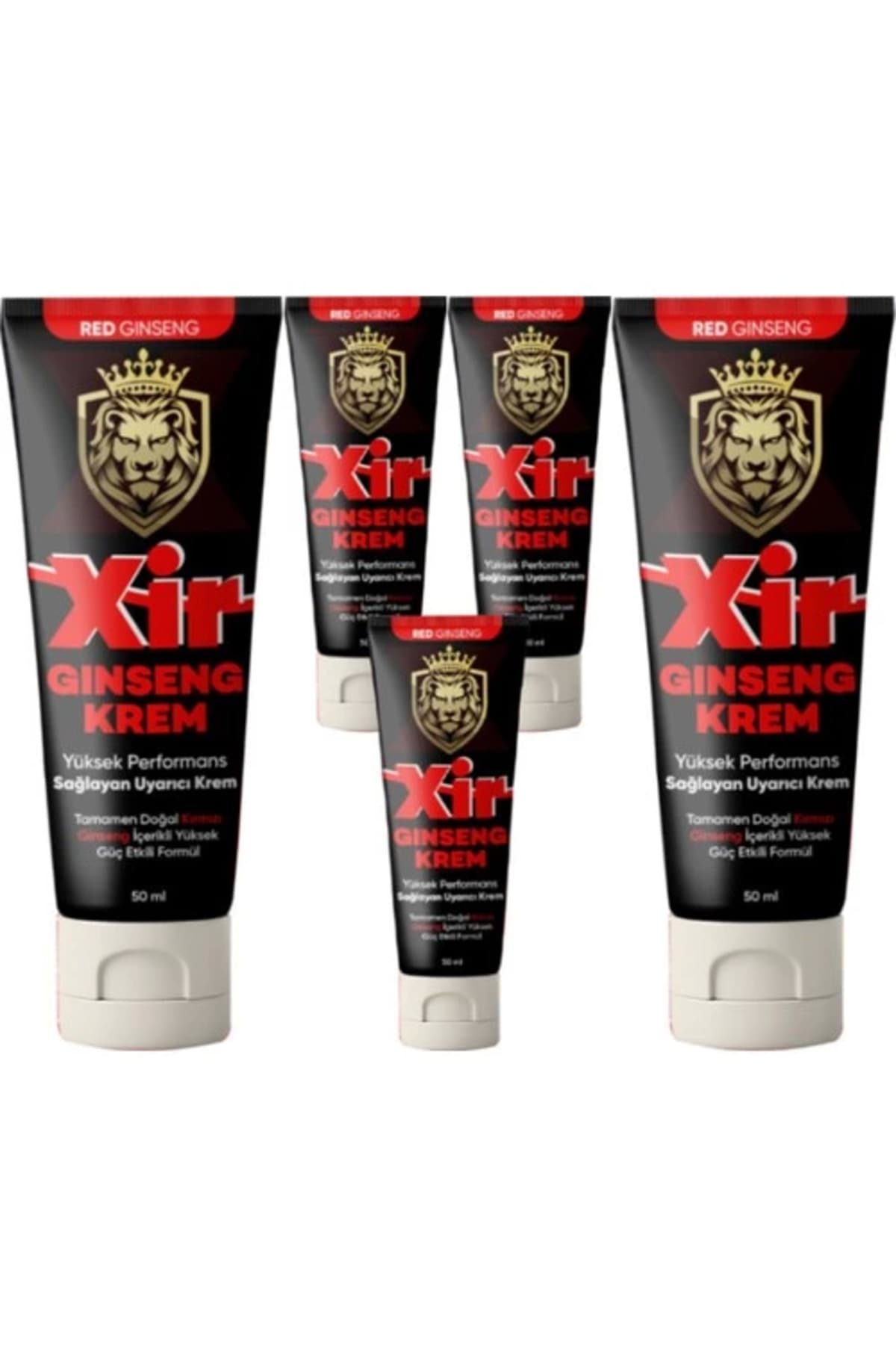 Xir Ginseng Mucizevi Sertleştiricili 3xeffect Cream 50 ml 5 Tane Erkeğe Özel Karışım Krem
