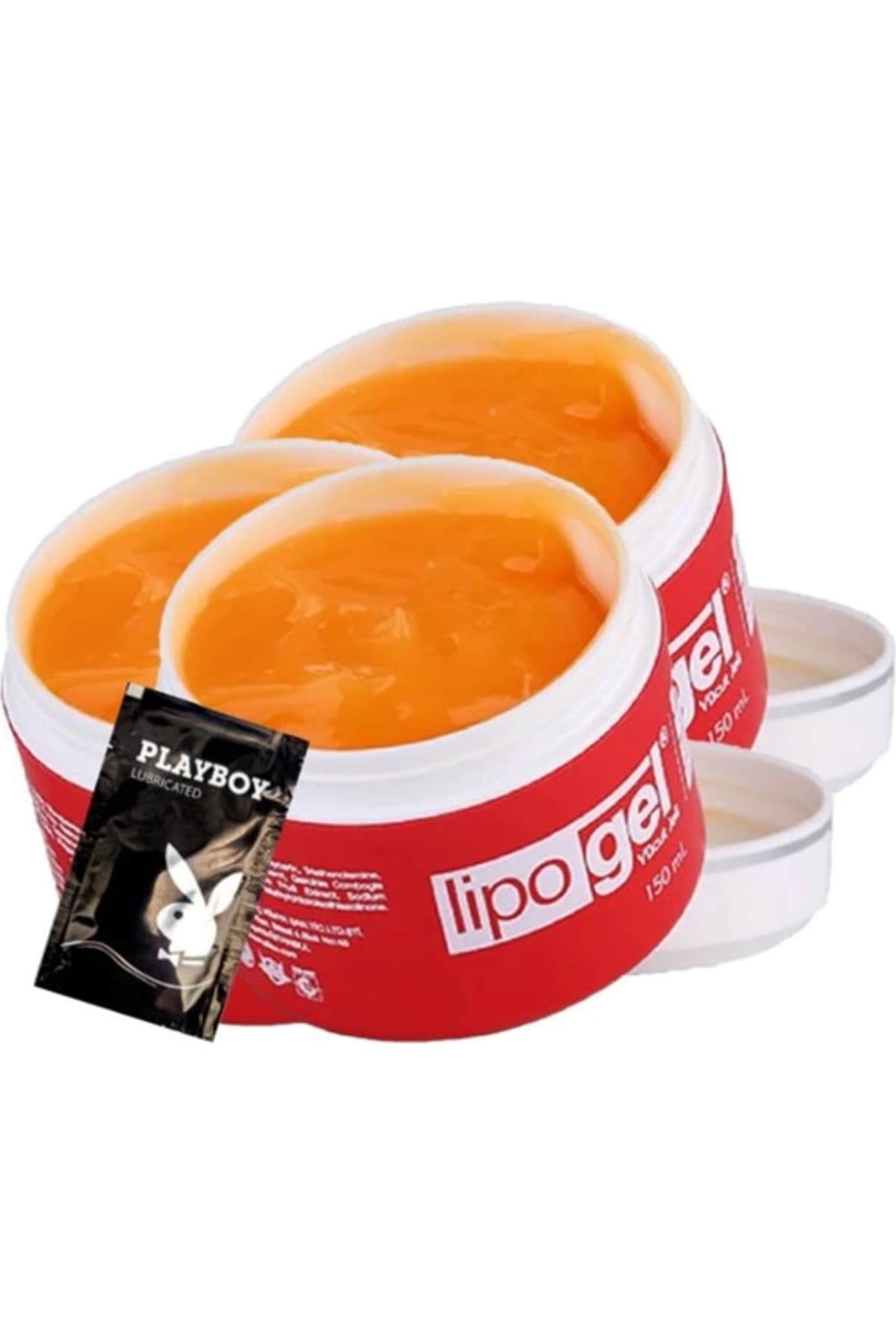 Lipogel Lipo Gel 3X Adet Sel Jel 150 Ml + 1 Adet Jel Hediye