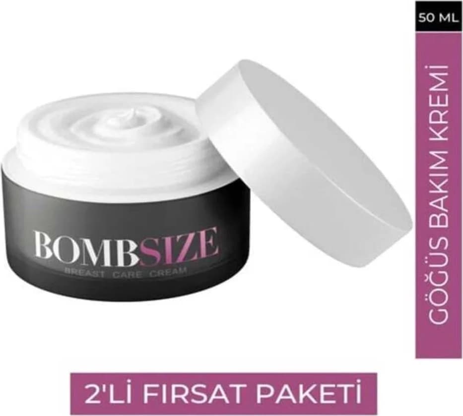 Süper Bomb Sıze Göğüs Bakım Kremi x 2 Adet