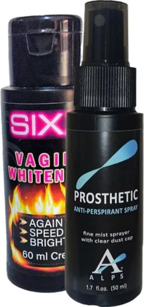 Süper Prosthetic Anti-Perspirant Sprey ve Sixx Cream
