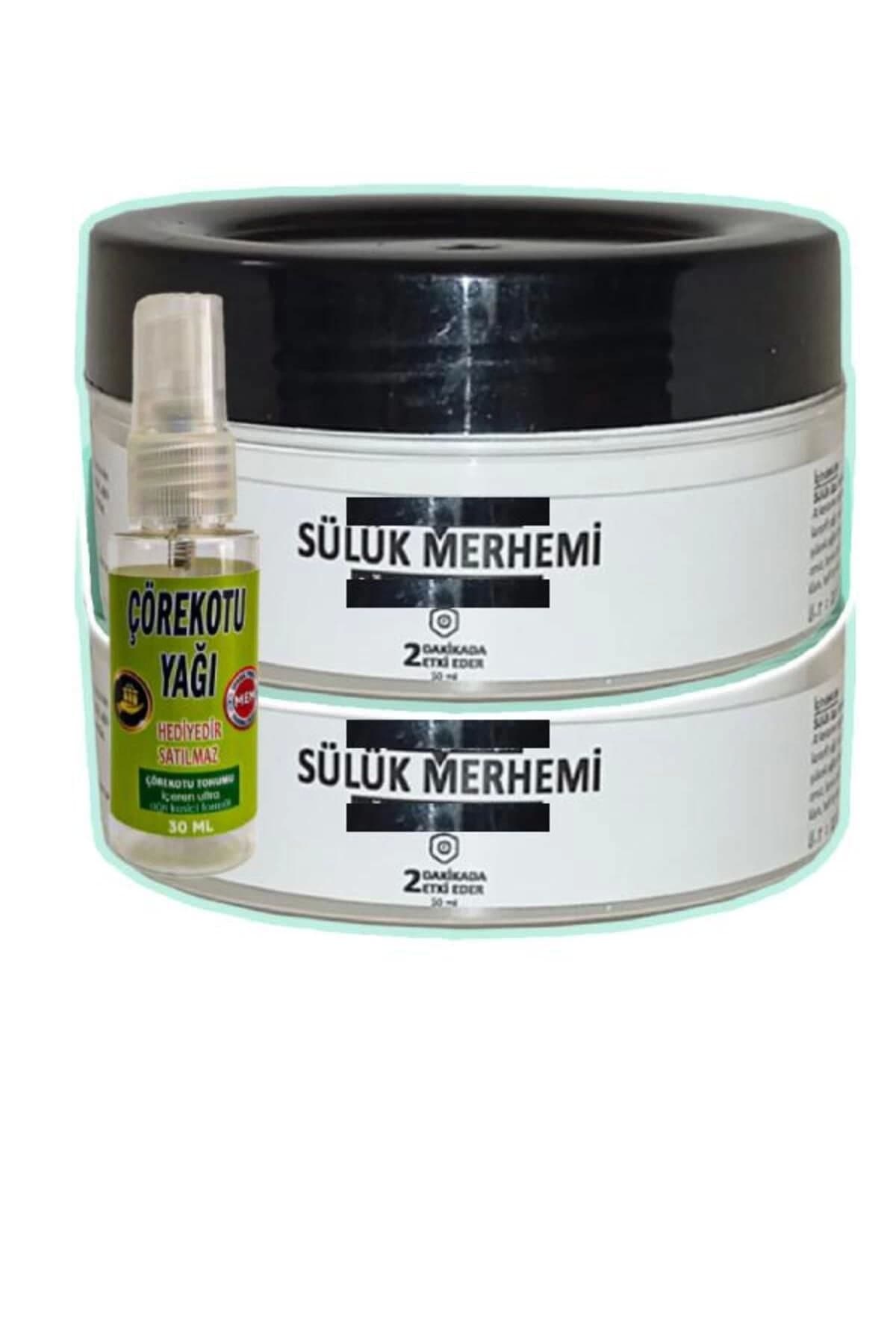 Sülük Merhemi Bakım Kremi 2x50 ml+30 ml Çörek Otu Yağ ile
