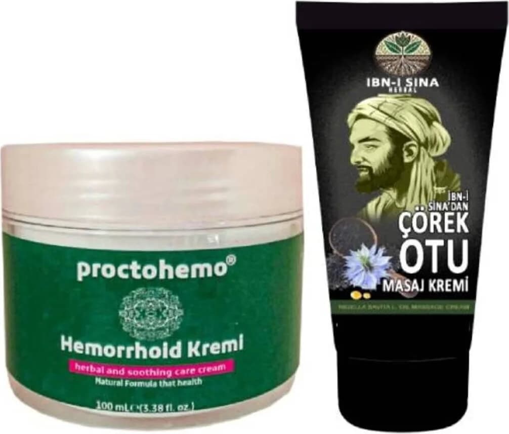 Proctohemo 100 ml Kremi + Ibni Sina Çörek Otu Kremi 50 ml