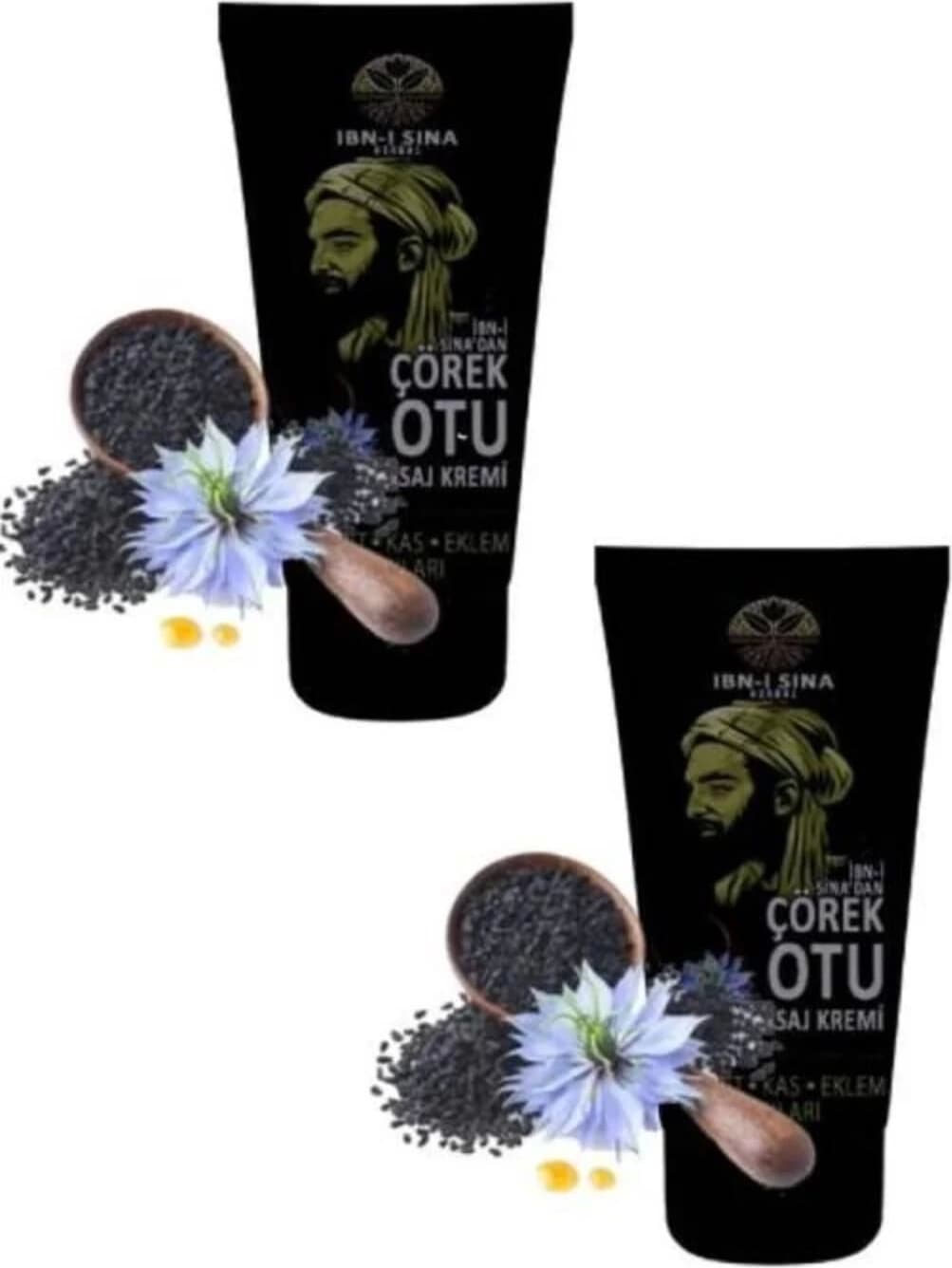 Buğz Ibn-I Sina Çörekotu Vücut Sızıları Için Masaj Bakım Kremi 50ML 2 Adet