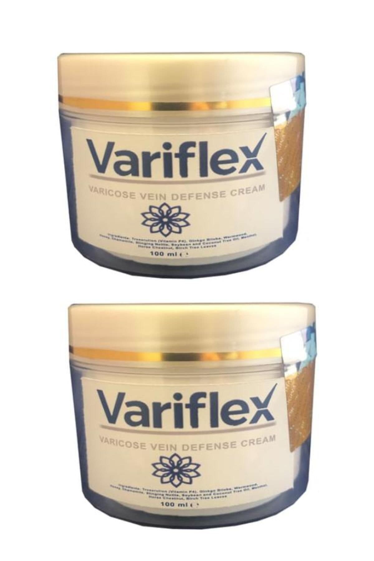 Variflex Varicose Vein Defense Bacak Var.isleri Için Masaj Bakım Kremi 100 ml 2 Adet
