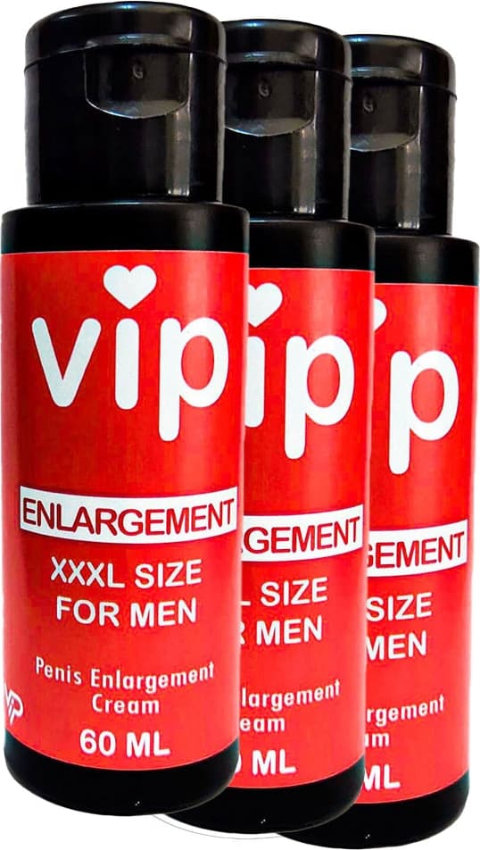 Vıp Erkeklere Özeı 3 Adet Xxxlbüyütücü 60 ml Krem Uzunlukkalınlık Kremi