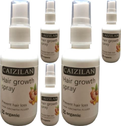 Caizilan Hair Growth Spray 5 Adet Zencefil Özlü Saça Boyut Spreyi 50 ml