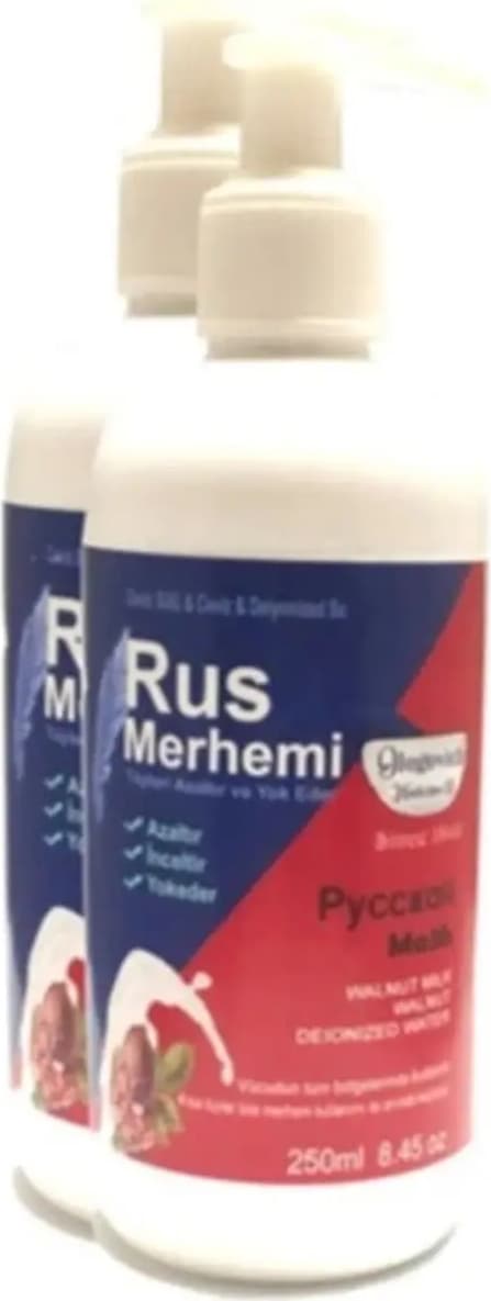 Olegovich Medicine Rus Merhemi Tüy Dökücü Azaltıcı Krem Merhem 250 ml 2 Adet