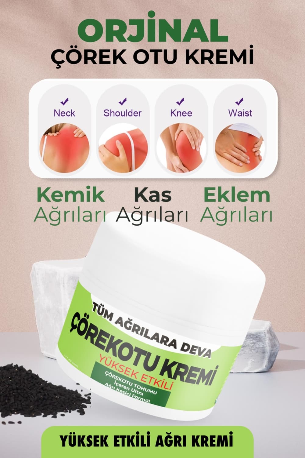 LEOSE BOTANICAL Çörek Otu Krem Yüksek Etkili Bakım Yapıcı 100 ml Unisex Kullanım İçin