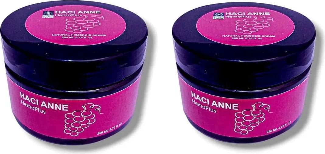 Hacı Anne Hemoplus Natural Kremi 250 ml x 2 Adet