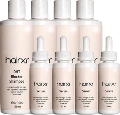 Hairxr 4x150 ml Ölçeğinde Şampuan ve Serum