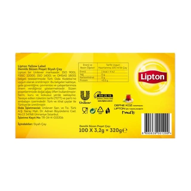 Yellow Demlik 320Gr