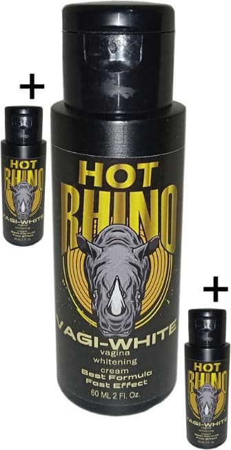 Hat Rhino Kadınlar Içìn Vajinawhiteningcream 3 Adet Vajinabeyazlatıcı Krem 60 ml