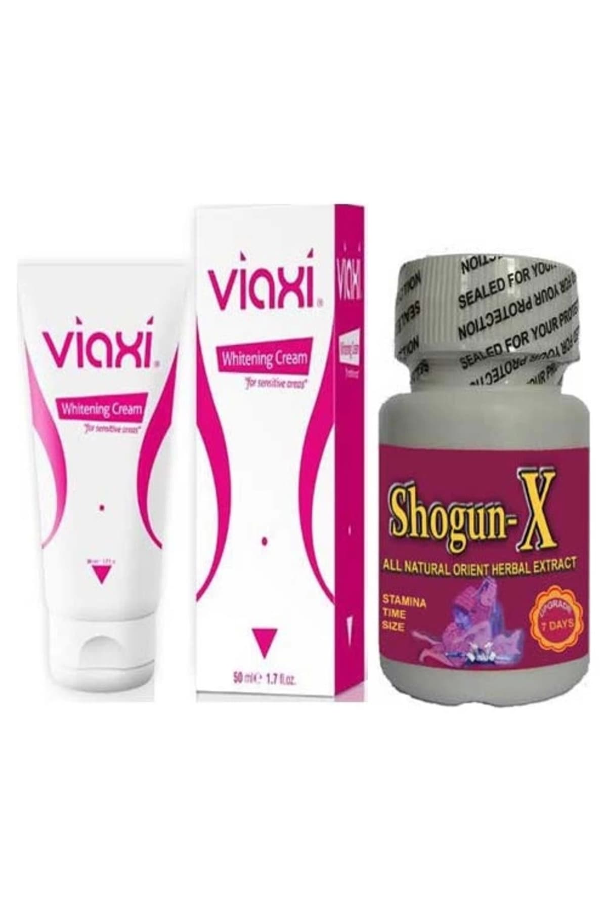 Censan Viaxi Özel Bölge Beyazlatıcı Krem - Set