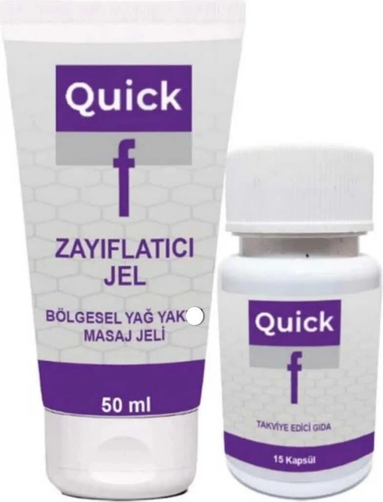 Süper Quickf Bölgesel Jel 50 ml + Quickf 15li