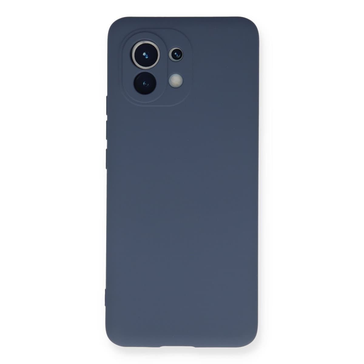 Mi 11 Kılıf Nano içi Kadife Silikon - Gri