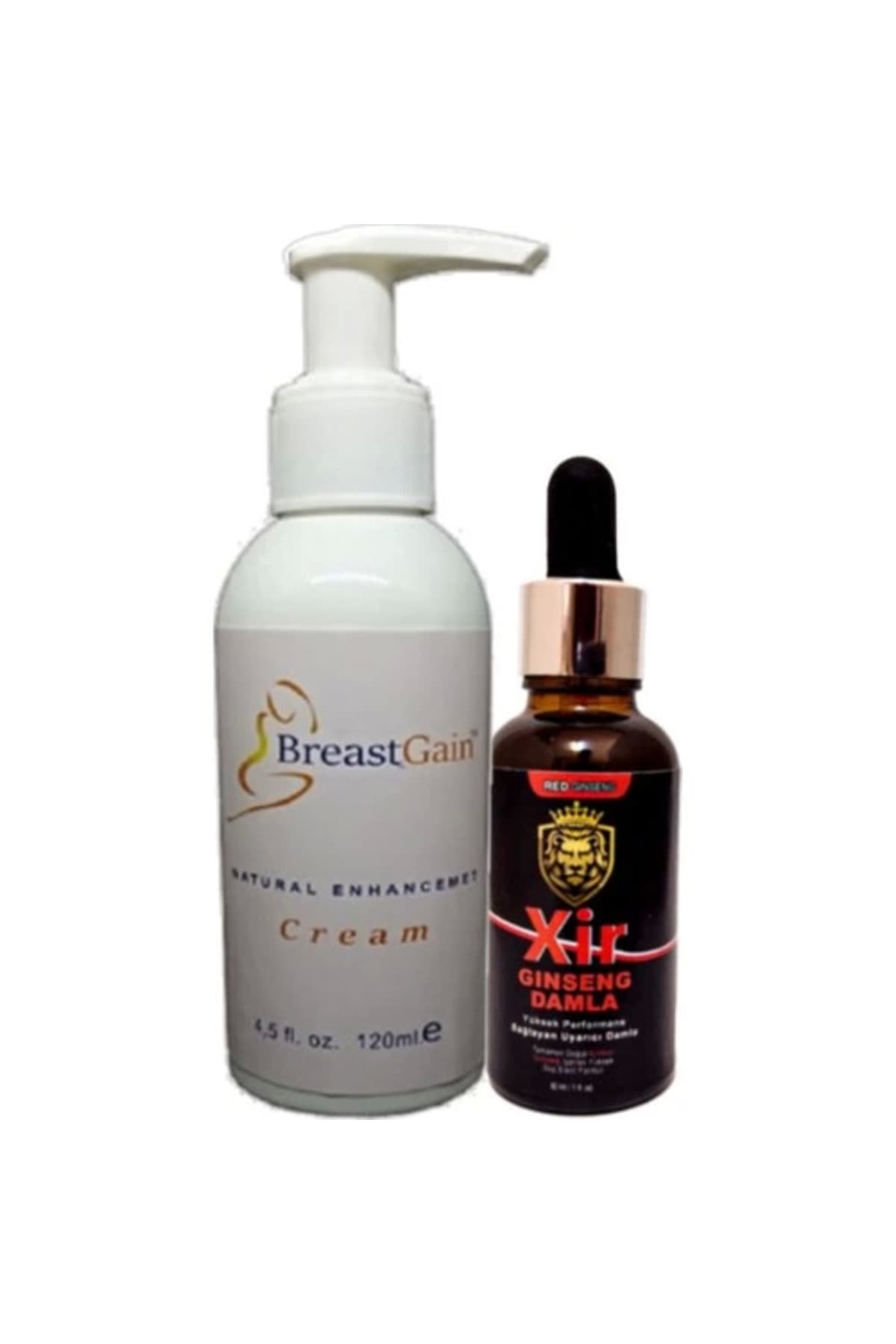 Breast Gain Krem 120 ml + Xir Bay Özel Karışım Içecek 30 ml