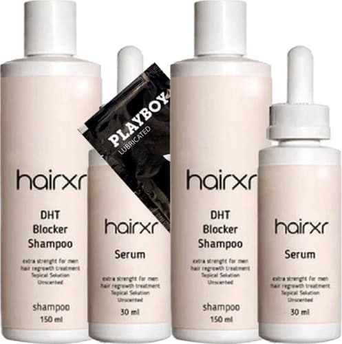 Hairxr Saç Şampuanı ve 30 ml Serum SNMP20309 2 Adet 150 ml Hairxr + Yanında Jel