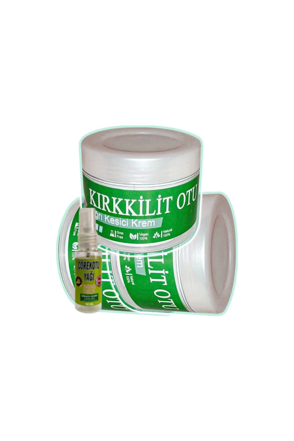 KırkKilit Otu Rahatlatıcı Bakım Kremi 3x100 ml+30 ml Çörek Otu Yağ ile